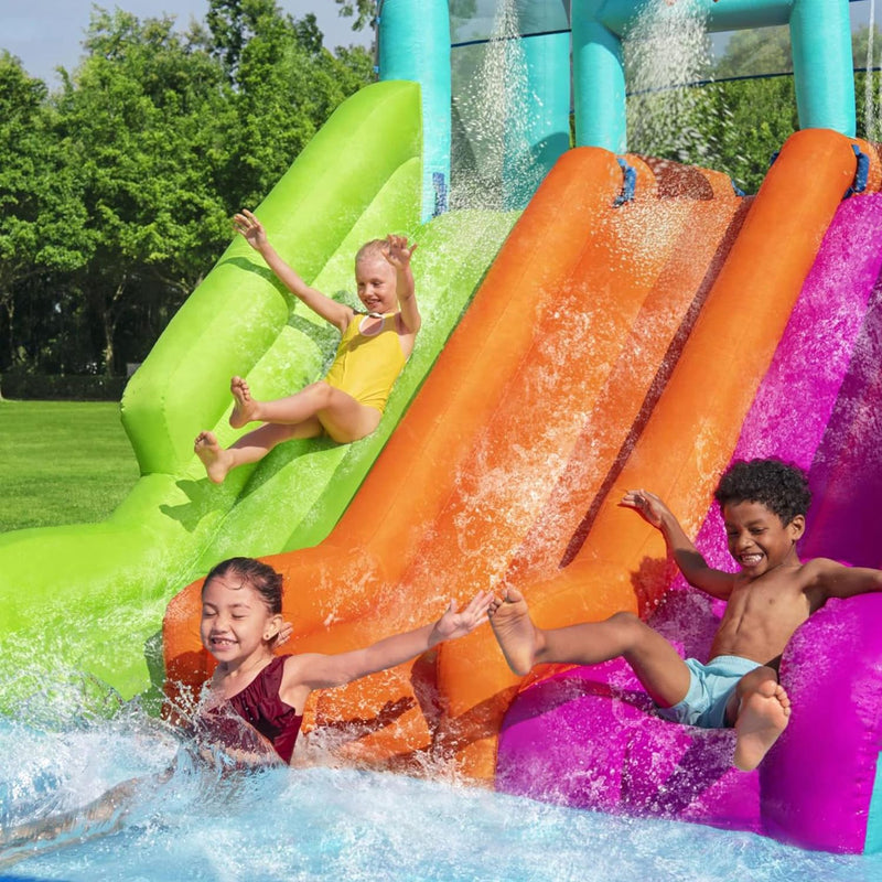 Splash Course Mega Water Park 7.1m x 3.1m x 2.65m Kids Inflatables Splash Course Mega Water Park 7.1m x 3.1m x 2.65m Splash Course Mega Water Park 7.1m x 3.1m x 2.65m Bestway