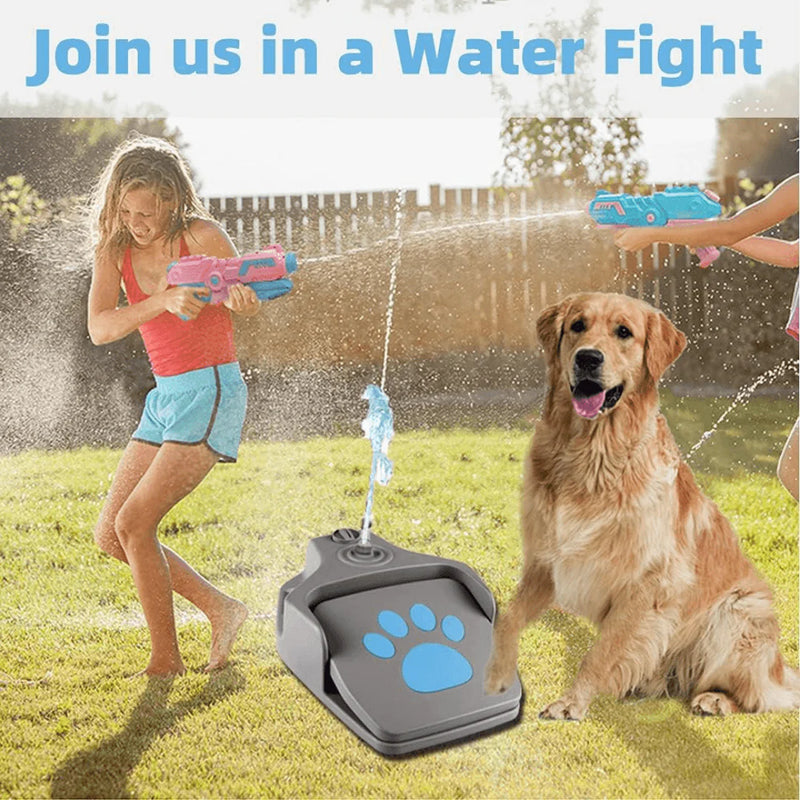 Step-On Dog Water Fountain