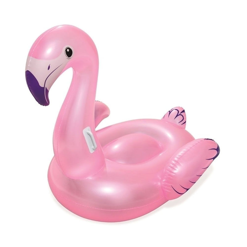 1.27m x 1.27m Flamingo Ride-On Kids Inflatables 1.27m x 1.27m Flamingo Ride-On 1.27m x 1.27m Flamingo Ride-On Bestway