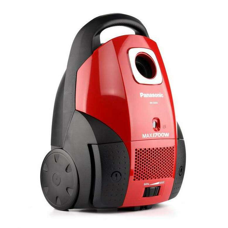 Panasonic 1700W Bagless Canister Vacuum Cleaner Red Vacuum Cleaner Panasonic 1700W Bagless Canister Vacuum Cleaner Red Panasonic 1700W Bagless Canister Vacuum Cleaner Red Panasonic