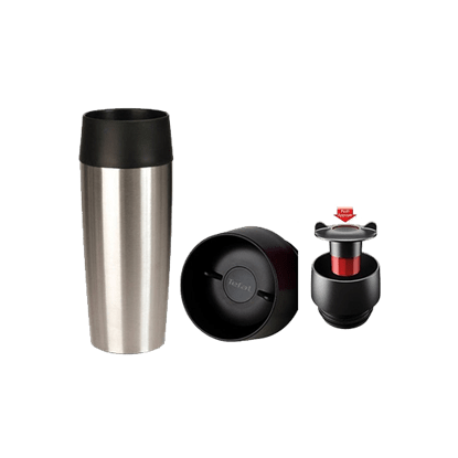 Travel Mug - 0.50L Stainless Steel Flask Travel Mug - 0.50L Travel Mug - 0.50L Tefal