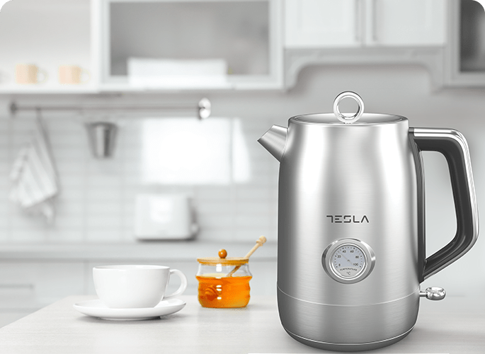 More-Me-Time Kettle, 1.7L Kettles More-Me-Time Kettle, 1.7L More-Me-Time Kettle, 1.7L Tesla