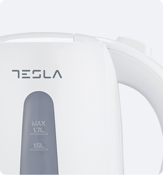 1.7L White Kettle - 1850W-2200W Electric Kettles 1.7L White Kettle - 1850W-2200W 1.7L White Kettle - 1850W-2200W Tesla