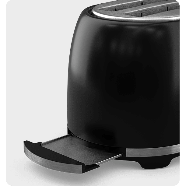 Black Inox Toaster 700-850W Toasters Black Inox Toaster 700-850W Black Inox Toaster 700-850W Tesla