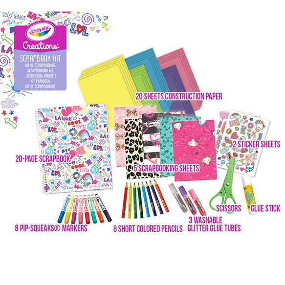 Creations Set,  Create Your Scrapbook Album Art & Crafts Creations Set,  Create Your Scrapbook Album Creations Set,  Create Your Scrapbook Album Crayola