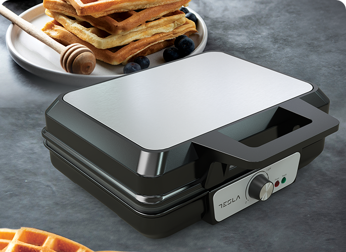 Waffle Maker, 1000w Waffle Maker Waffle Maker, 1000w Waffle Maker, 1000w Tesla