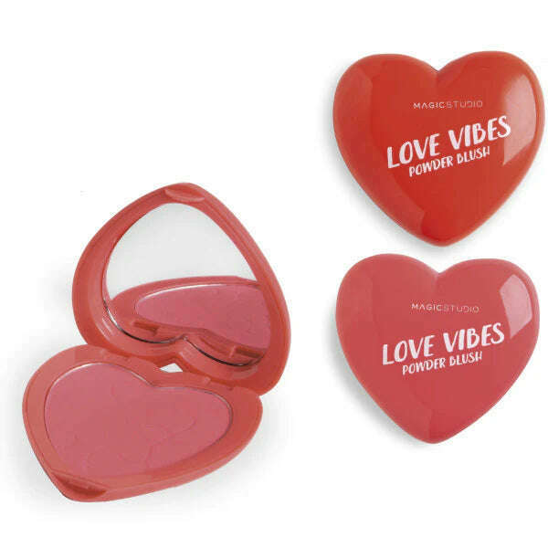 Heart Blusher - Magic Studio Love Vibes kids cosmetics Heart Blusher - Magic Studio Love Vibes Heart Blusher - Magic Studio Love Vibes Martinelia