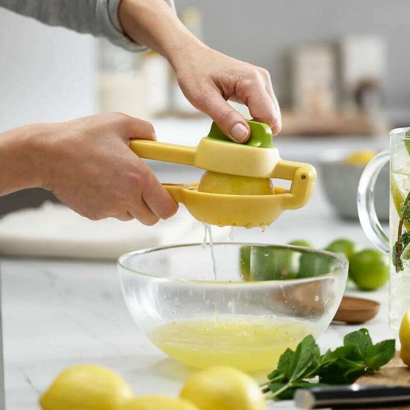 JuiceMax Dual-action Yellow Citrus Press Juicers JuiceMax Dual-action Yellow Citrus Press JuiceMax Dual-action Yellow Citrus Press Joseph Joseph