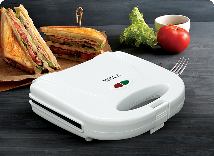 Sandwich Maker, 750W Sandwich Makers Sandwich Maker, 750W Sandwich Maker, 750W Tesla