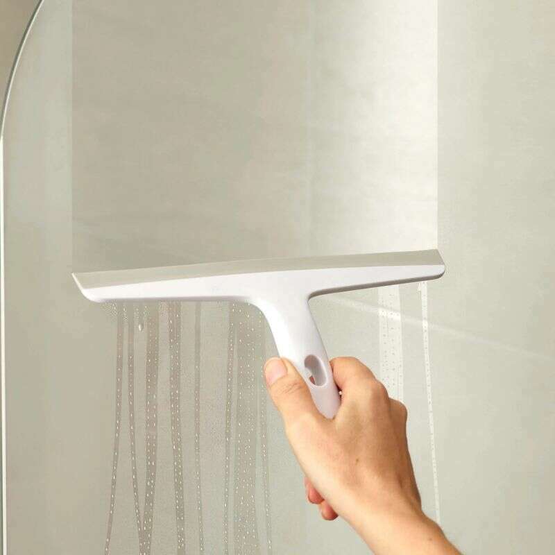 EasyStore™ Light Grey Shower Squeegee with Storage Hook Bathroom Accessories EasyStore™ Light Grey Shower Squeegee with Storage Hook EasyStore™ Light Grey Shower Squeegee with Storage Hook Joseph Joseph