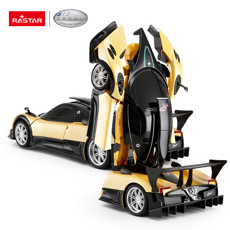 Pagani Transformable car 2 4G YELLOW Remote Control Cars Pagani Transformable car 2 4G YELLOW Pagani Transformable car 2 4G YELLOW Rastar