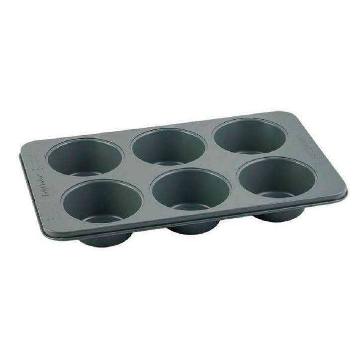 6-Cups Jumbo Carbon Steel Muffin Baking Pan Muffin & Pastry Pans 6-Cups Jumbo Carbon Steel Muffin Baking Pan 6-Cups Jumbo Carbon Steel Muffin Baking Pan Betty Crocker