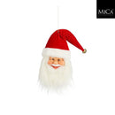 Santa head hanging - l15xw8xh45cm Christmas Decoration Santa head hanging - l15xw8xh45cm Santa head hanging - l15xw8xh45cm Edelmann