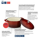 Red Roasting Tray Calido - 3.8L Dutch Ovens Red Roasting Tray Calido - 3.8L Red Roasting Tray Calido - 3.8L Kela