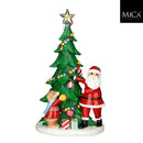 Decoration santa tree green - l20xw15,5xh34,5cm Christmas Decoration Decoration santa tree green - l20xw15,5xh34,5cm Decoration santa tree green - l20xw15,5xh34,5cm Edelmann