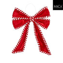 Decoration bow red - l36xw27xh2cm Christmas Decoration Decoration bow red - l36xw27xh2cm Decoration bow red - l36xw27xh2cm Edelmann