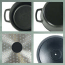 Black Roaster Calido Round 2.5L Dutch Ovens Black Roaster Calido Round 2.5L Black Roaster Calido Round 2.5L Kela