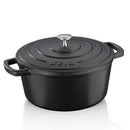 Black Roaster Calido Round 5L Dutch Ovens Black Roaster Calido Round 5L Black Roaster Calido Round 5L Kela