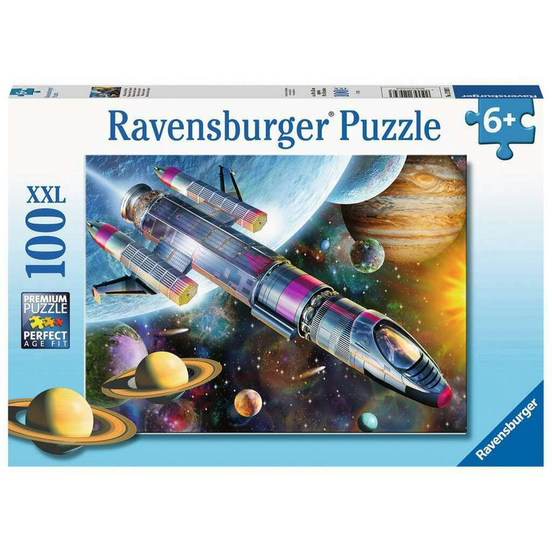 100 Pieces Puzzle, Mission in Space puzzle Kids 100 Pieces Puzzle, Mission in Space 100 Pieces Puzzle, Mission in Space Ravensburger