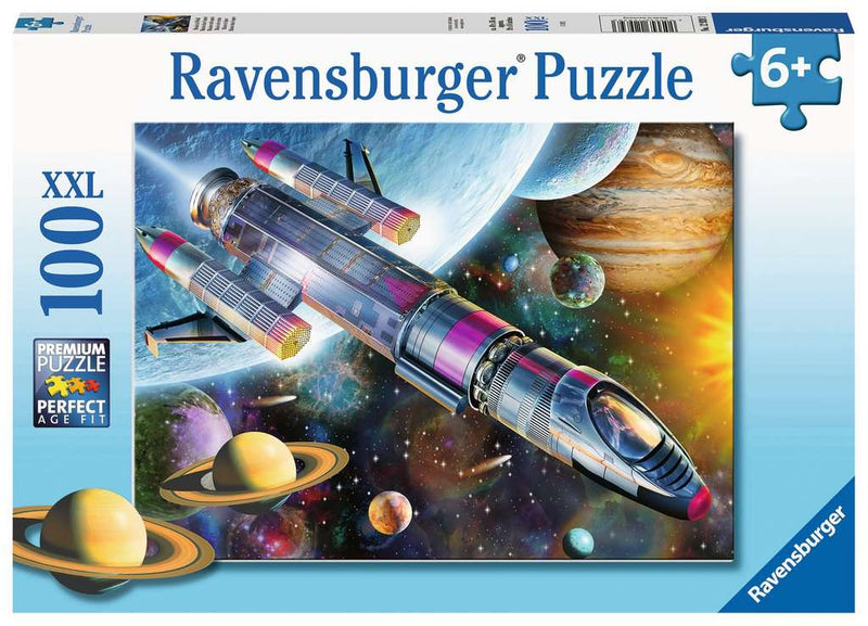 100 Pieces Puzzle, Mission in Space puzzle Kids 100 Pieces Puzzle, Mission in Space 100 Pieces Puzzle, Mission in Space Ravensburger