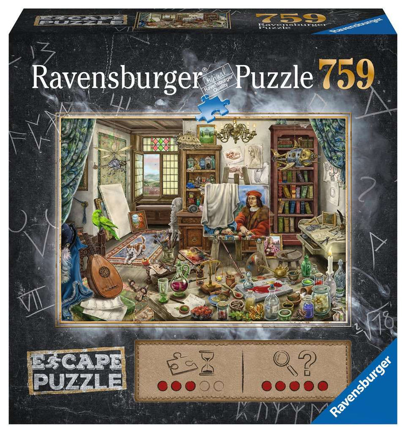 The Art Studio 759 Piece Jigsaw Puzzle for Adults puzzle The Art Studio 759 Piece Jigsaw Puzzle for Adults The Art Studio 759 Piece Jigsaw Puzzle for Adults Ravensburger