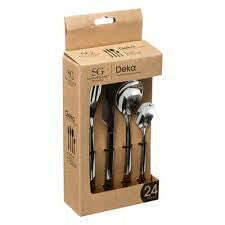 24P Cutlery Set,  Deka Cutlery Set 24P Cutlery Set,  Deka 24P Cutlery Set,  Deka Secret De Gourmet