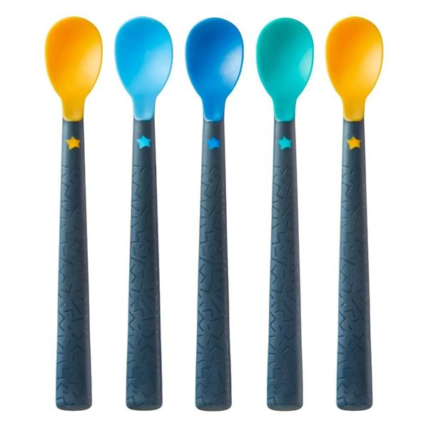 Softee Weaning Spoons - 5 Pcs Infant Feeding Softee Weaning Spoons - 5 Pcs Softee Weaning Spoons - 5 Pcs Tommee Tippee