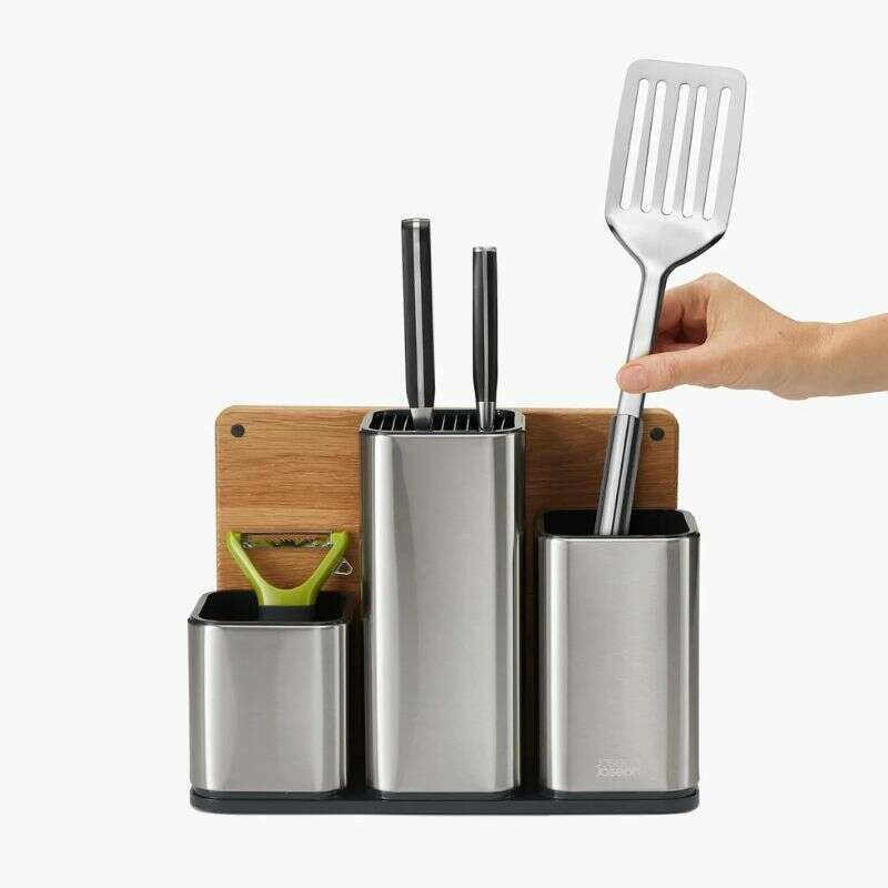 CounterStore™ Stainless-steel Worktop Organiser Kitchen Organizers CounterStore™ Stainless-steel Worktop Organiser CounterStore™ Stainless-steel Worktop Organiser Joseph Joseph