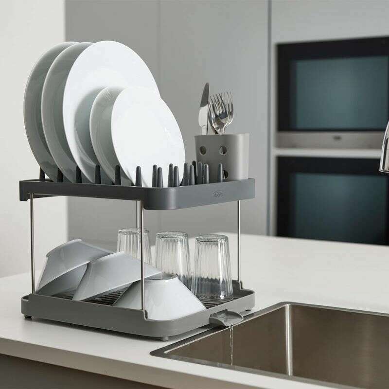 Duo 2-Tier Dish Rack Dish Racks & Drain Boards Duo 2-Tier Dish Rack Duo 2-Tier Dish Rack Joseph Joseph