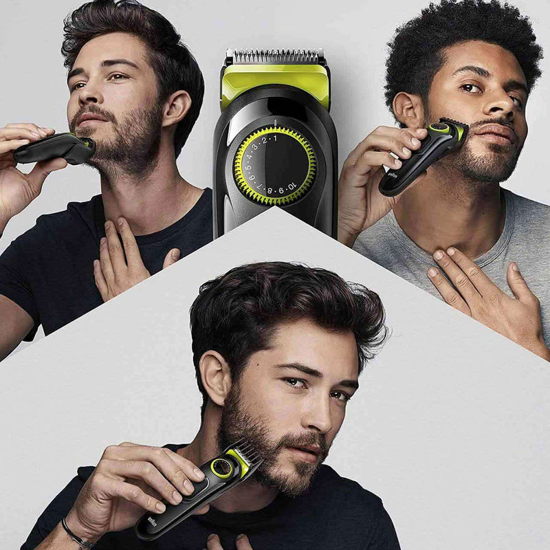 Beard Trimmer 3 Face & Hair With Precision Dial Outlet Beard Trimmer 3 Face & Hair With Precision Dial Beard Trimmer 3 Face & Hair With Precision Dial Braun