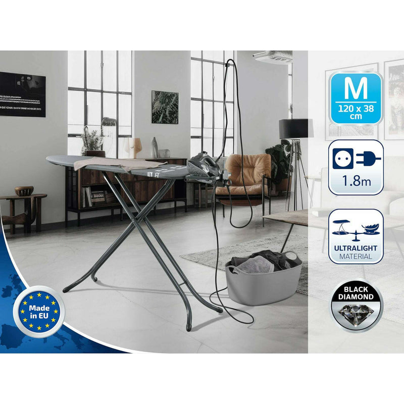 Ironing board Air Board M Black Plus - For Steam Irons laundry Ironing board Air Board M Black Plus - For Steam Irons Ironing board Air Board M Black Plus - For Steam Irons LEIFHEIT