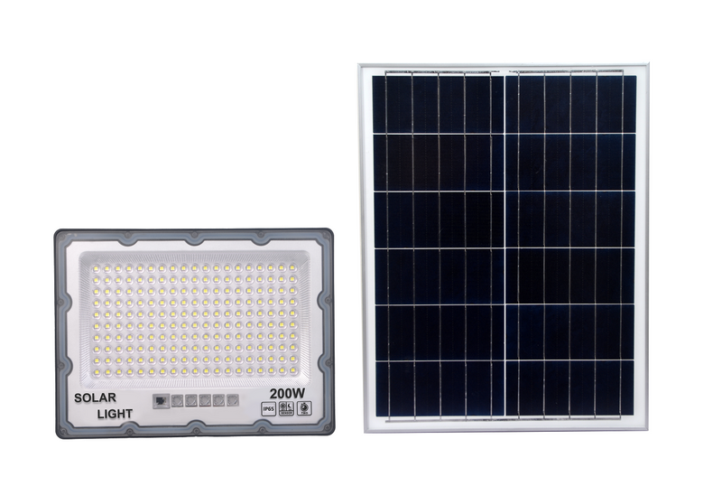 Solar Floodlight 200W LED Solar Floodlight 200W Solar Floodlight 200W The German Outlet