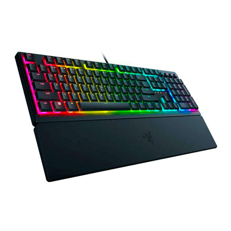 Ornata V3 Full-Size Wired Mecha-Membrane Gaming Keyboard with Chroma RGB Backlighting – Black gaming Ornata V3 Full-Size Wired Mecha-Membrane Gaming Keyboard with Chroma RGB Backlighting – Black Ornata V3 Full-Size Wired Mecha-Membrane Gaming Keyboard with Chroma RGB Backlighting – Black Razer