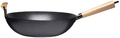 Oriental Carbon Steel Non-Stick Wok, 35cm Wok Pan Oriental Carbon Steel Non-Stick Wok, 35cm Oriental Carbon Steel Non-Stick Wok, 35cm KitchenCraft