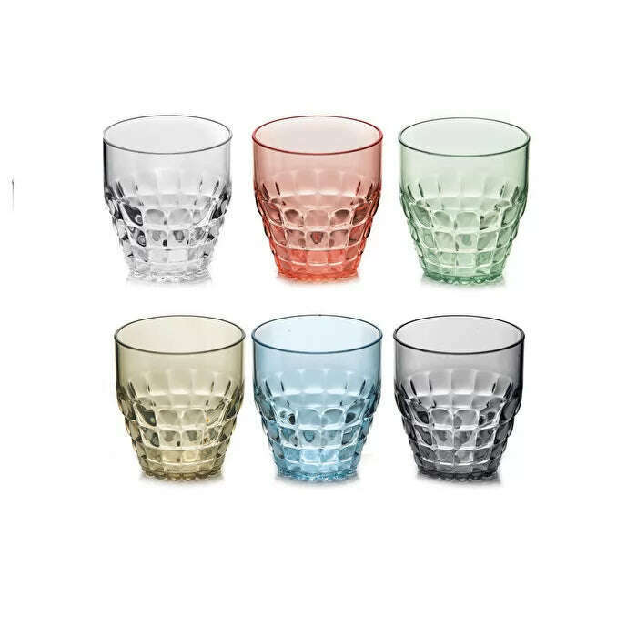 Colorful Set of 6 Glasses  Colorful Set of 6 Glasses Colorful Set of 6 Glasses Guzzini