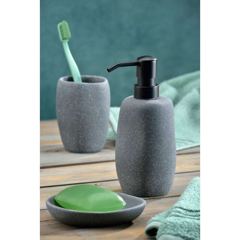 Roda Grey Cement Collection Bathroom Accessories Roda Grey Cement Collection Roda Grey Cement Collection Kela