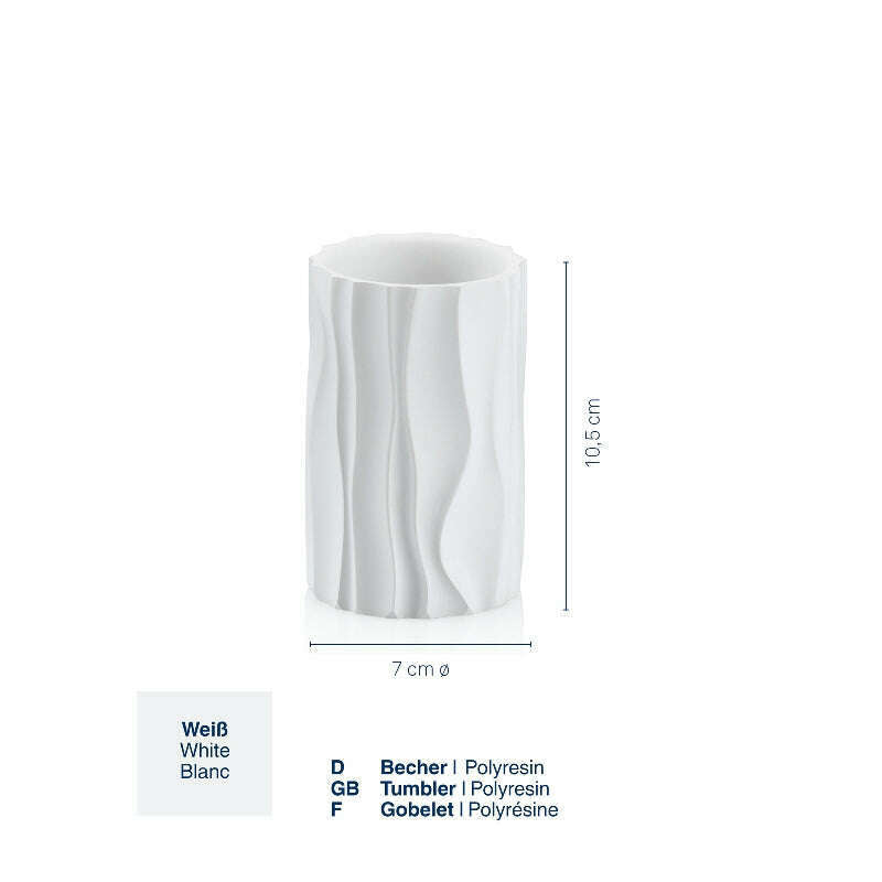 Merida White Polyresin Collection Bathroom Accessories Merida White Polyresin Collection Merida White Polyresin Collection Kela