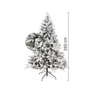 Christmas flocking hinged tree Christmas Tree Christmas flocking hinged tree Christmas flocking hinged tree Miracle