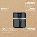 5L Hot Air Fryer - 1500W Outlet 5L Hot Air Fryer - 1500W 5L Hot Air Fryer - 1500W SEVERIN