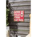 La Hacienda Gather Relax Embossed Metal Sign Home decor La Hacienda Gather Relax Embossed Metal Sign La Hacienda Gather Relax Embossed Metal Sign La Hacienda