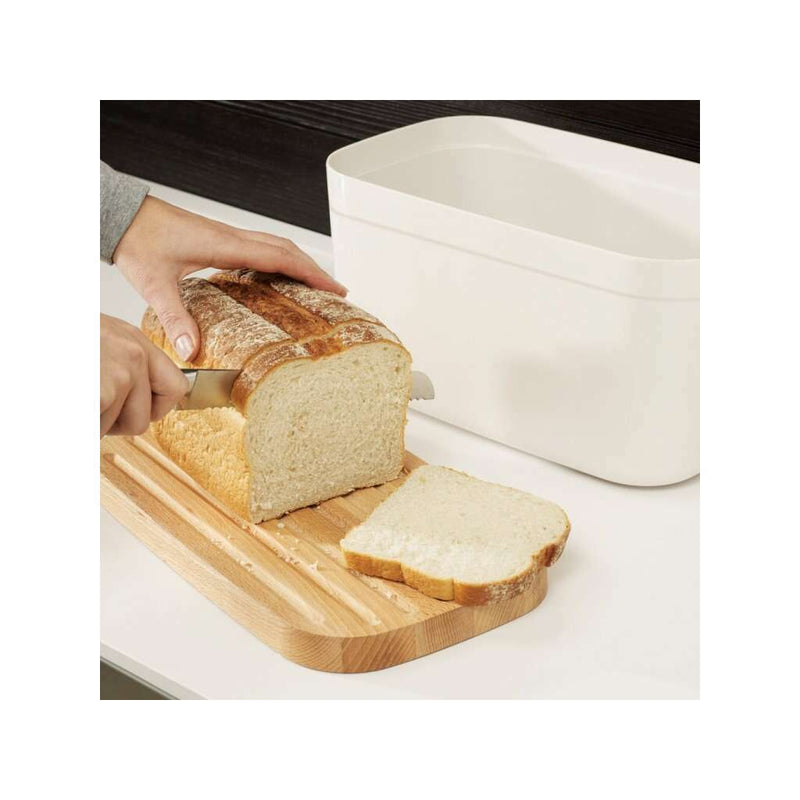 Bread Bin with Cutting Board Lid-Black Bread Boxes & Bags Bread Bin with Cutting Board Lid-Black Bread Bin with Cutting Board Lid-Black Joseph Joseph