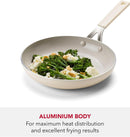 Cream Non-Stick Aluminum  Frying Pans 24cm Frying Pan Cream Non-Stick Aluminum  Frying Pans 24cm Cream Non-Stick Aluminum  Frying Pans 24cm KitchenAid