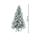 Christmas hinged white tree Christmas Tree Christmas hinged white tree Christmas hinged white tree The German Outlet