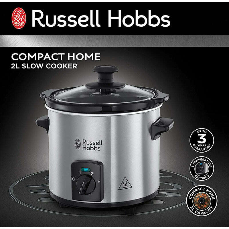 Compact Home 2L  Slow Cooker Slow Cooker Compact Home 2L  Slow Cooker Compact Home 2L  Slow Cooker Russell Hobbs
