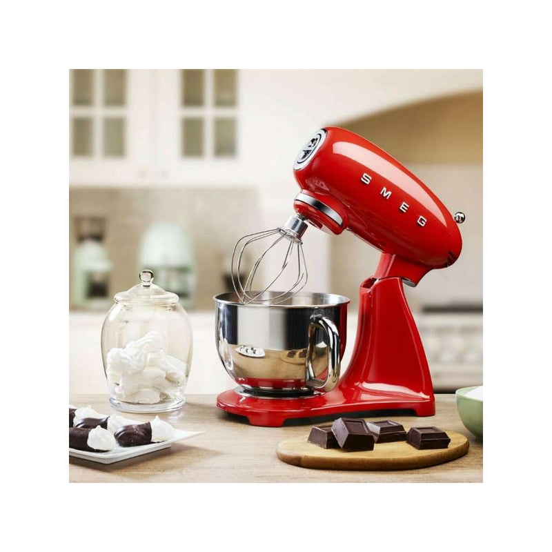 50's Style Aesthetic - Stand Mixer Color Full Red 800W Stand Mixer 50's Style Aesthetic - Stand Mixer Color Full Red 800W 50's Style Aesthetic - Stand Mixer Color Full Red 800W Smeg