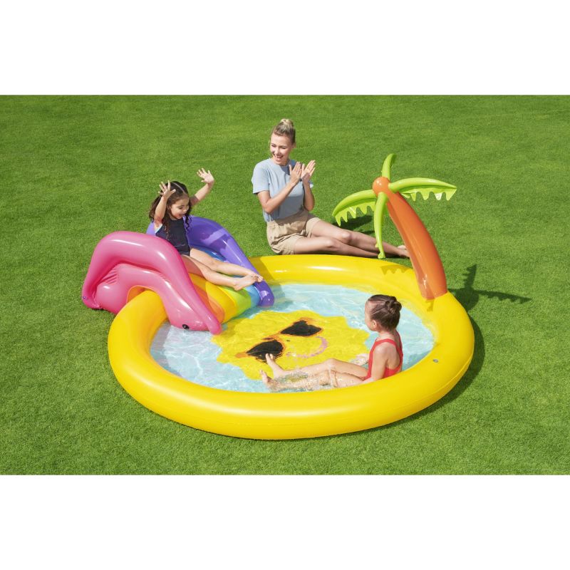 SunnyLand Splash Play Pool 237x201x104cm Kids Inflatables SunnyLand Splash Play Pool 237x201x104cm SunnyLand Splash Play Pool 237x201x104cm Bestway