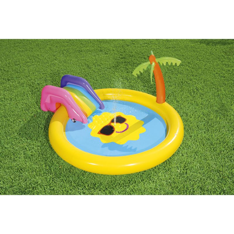 SunnyLand Splash Play Pool 237x201x104cm Kids Inflatables SunnyLand Splash Play Pool 237x201x104cm SunnyLand Splash Play Pool 237x201x104cm Bestway