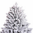 5/6/7/8/9/10 ft Classic Flocked PE+PVC Artificial Christmas Tree Christmas Tree 5/6/7/8/9/10 ft Classic Flocked PE+PVC Artificial Christmas Tree 5/6/7/8/9/10 ft Classic Flocked PE+PVC Artificial Christmas Tree UMIND