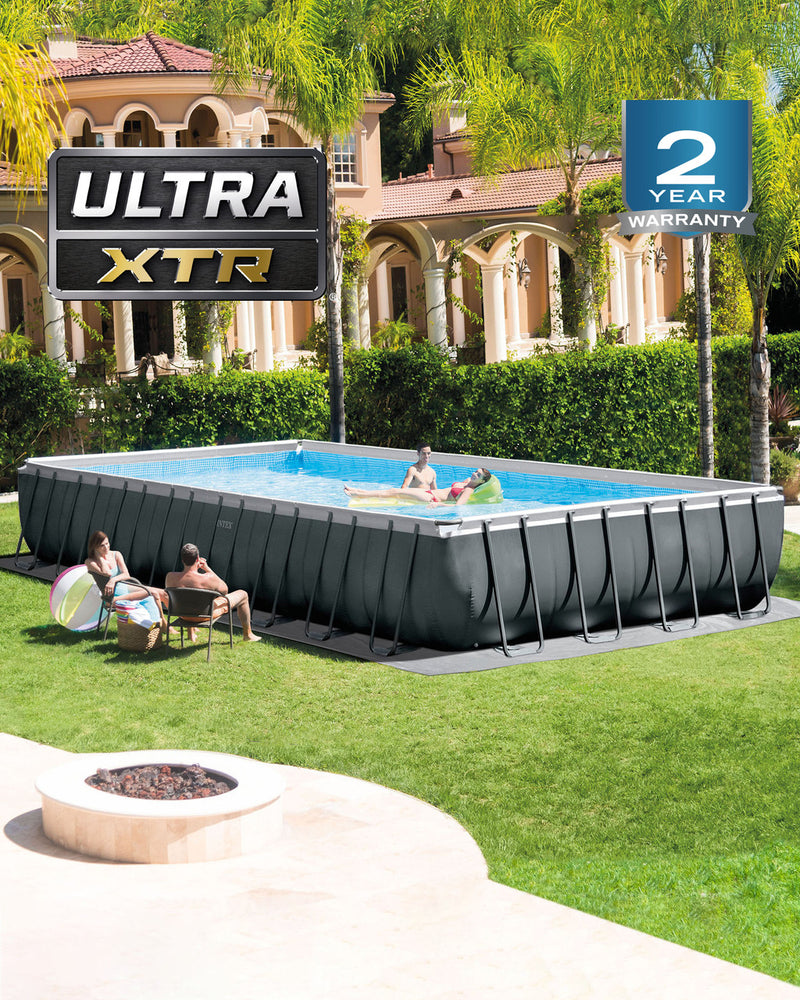 Ultra Xtr Rect Pool Set 9.75 X 4.88 X 1.32M Pool Ultra Xtr Rect Pool Set 9.75 X 4.88 X 1.32M Ultra Xtr Rect Pool Set 9.75 X 4.88 X 1.32M Intex