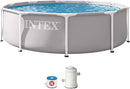 3.05m x 76cm Prism Premium Swimming Pool with Filter Pump home pool 3.05m x 76cm Prism Premium Swimming Pool with Filter Pump 3.05m x 76cm Prism Premium Swimming Pool with Filter Pump Intex